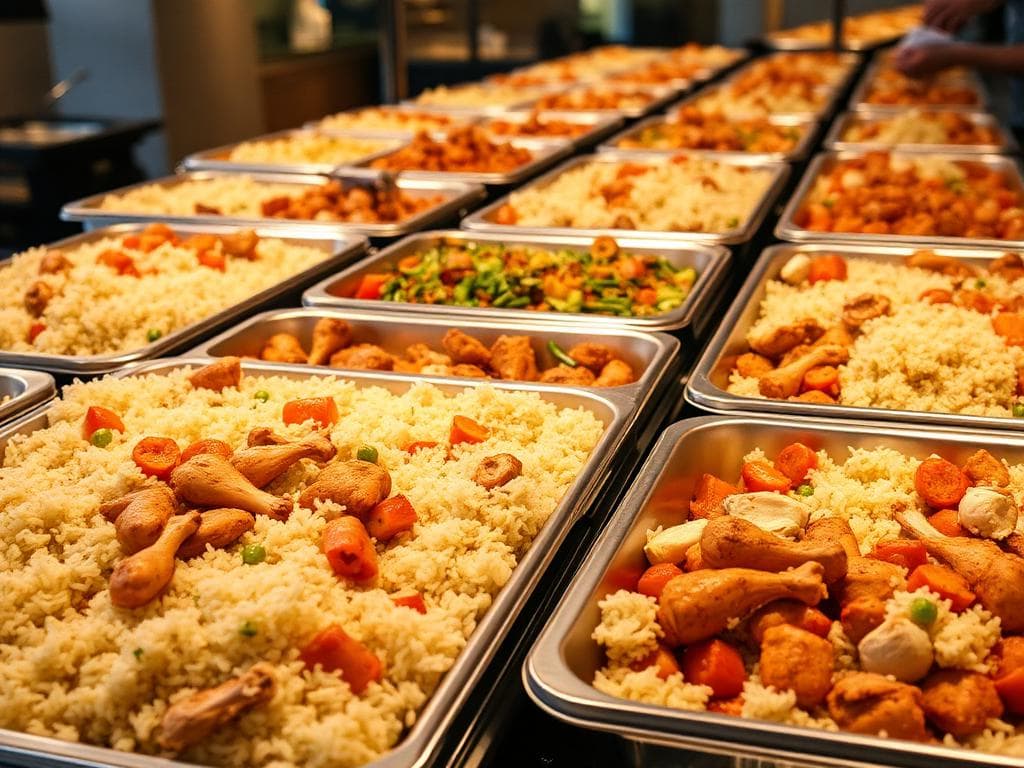 Catering trays