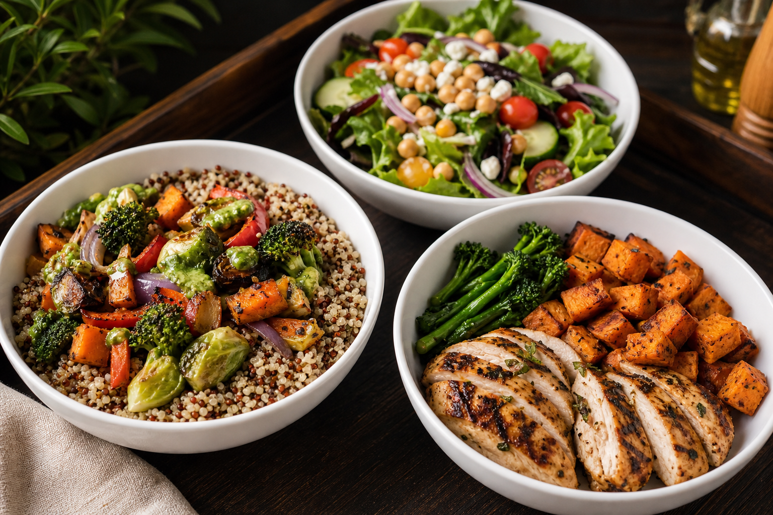 Plated entrée for Shabbat and holiday meals